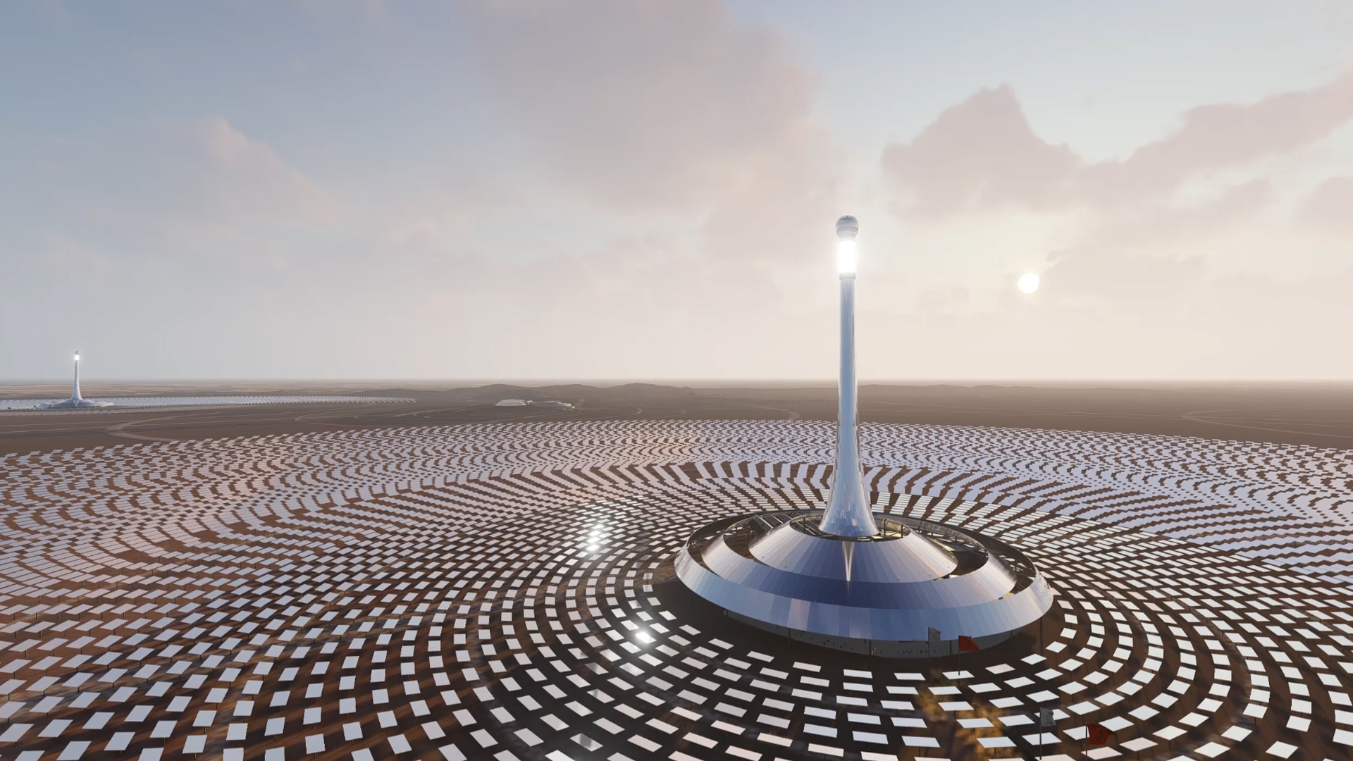 AMBS ::
Hybrid concentrated solar power of 800 MW designed to create a ripple effect
