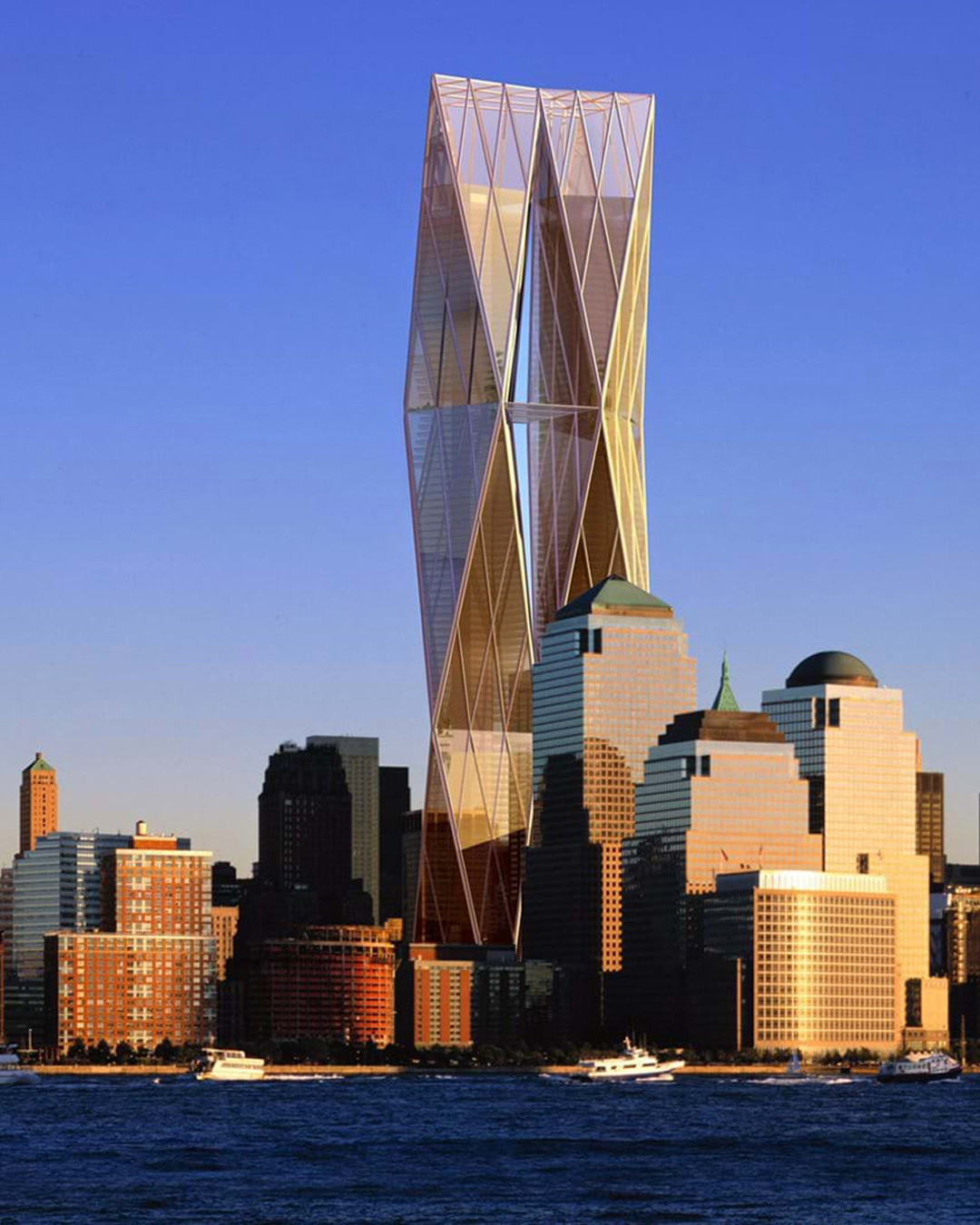 FOSTER+PARTNERS ::
Ground cero competition entry became main stream
